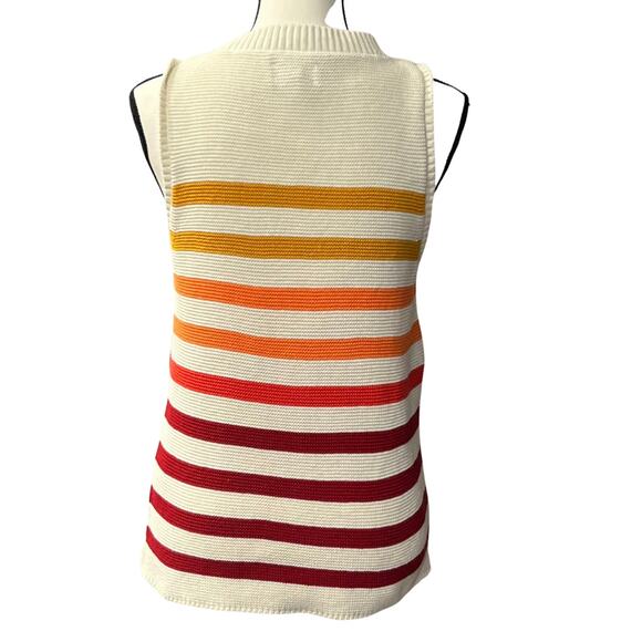 Lucky Brand Women's Striped Knit Tank Top Size M - Picture 2 of 4
